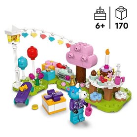 LEGO Animal Crossing 77046 Goûter d'Anniversaire de Lico, Jouet de Con