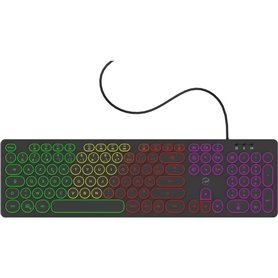 Clavier filaire RGB - MOBILITY LAB - ML306858 - AZERTY - Touches ronde