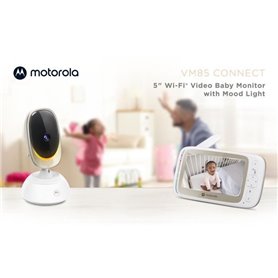 Baby Phone Vidéo connecté - MOTOROLA - Audio Bidirectionnel - Détectio