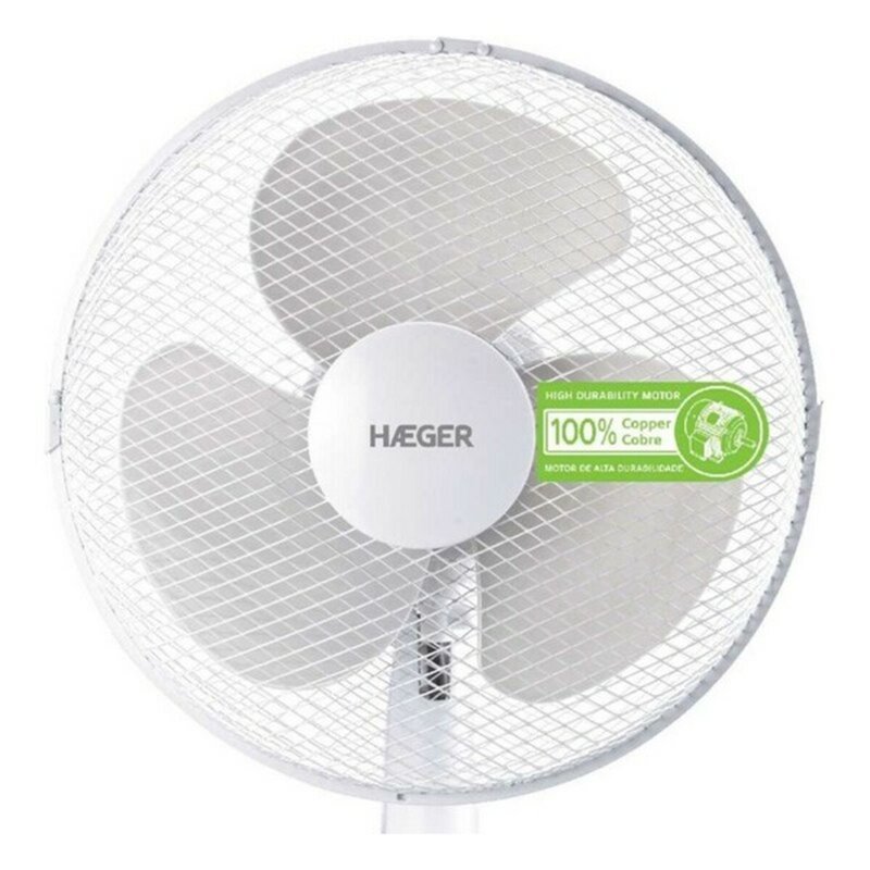 Image secondaire de Ventilateur de Bureau Haeger FA-012.008A Blanc 40 W