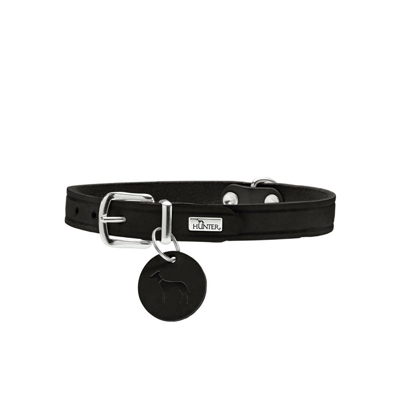 Collier pour Chien Hunter Aalborg Noir M 38-47 cm