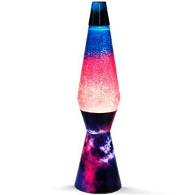 Lampe à Lave iTotal Bleu Rose Verre Plastique 40 cm