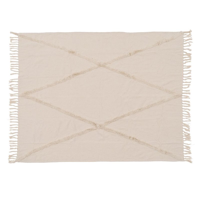 Couverture Beige 125 x 150 cm