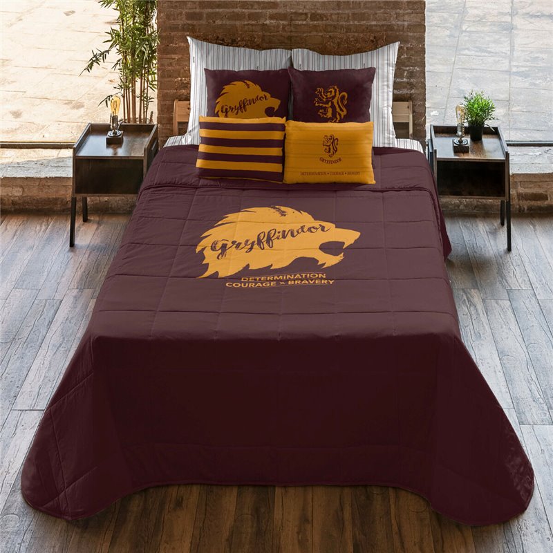 Couette légère Harry Potter Gryffindor Multicouleur 235 x 4 x 270 cm Lit ½ personnes