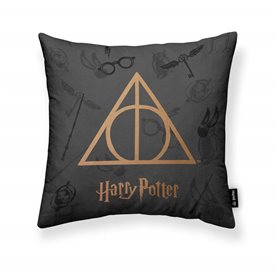 Housse de coussin Harry Potter Deathly Hallows 45 x 45 cm
