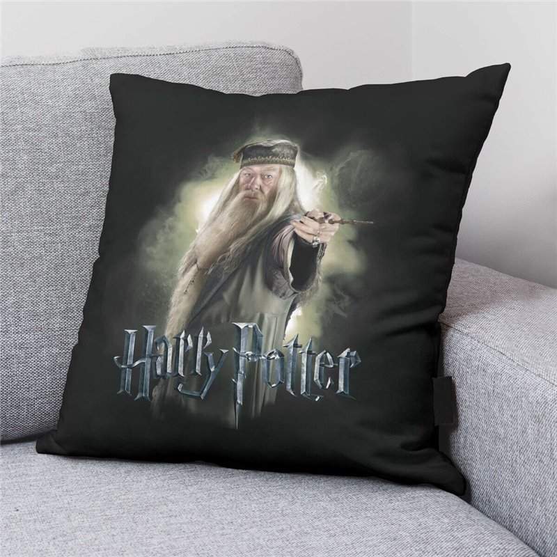 Image secondaire de Housse de coussin Harry Potter Dumbledore Noir Multicouleur 50 x 50 cm