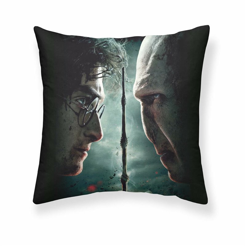 Housse de coussin Harry Potter vs Voldemort Multicouleur 50 x 50 cm