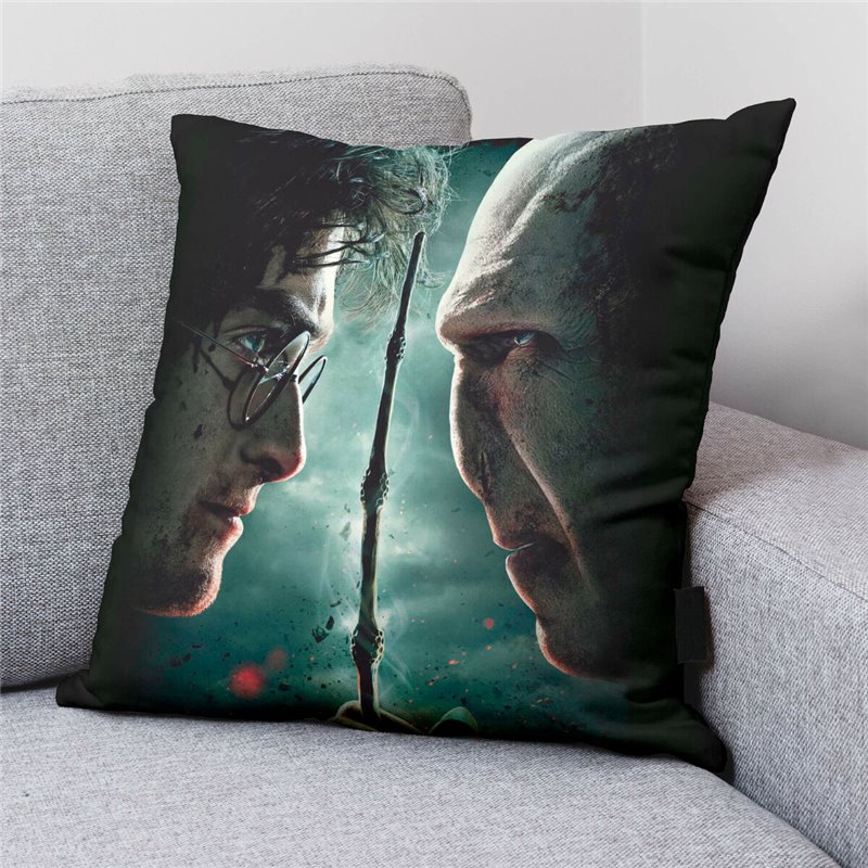 Image secondaire de Housse de coussin Harry Potter vs Voldemort Multicouleur 50 x 50 cm