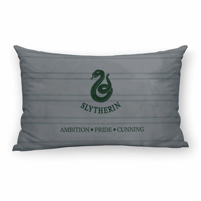 Housse de coussin Harry Potter Slytherin Gris Multicouleur 30 x 50 cm