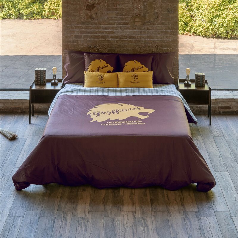 Housse de Couette Harry Potter Gryffindor Values Multicouleur 175 Fils 155 x 220 cm Lit 1 personne