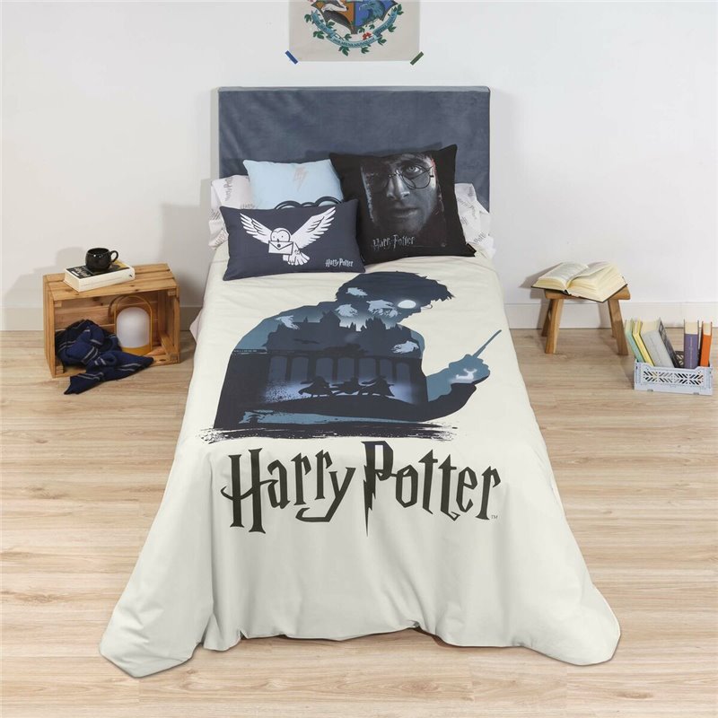 Housse de Couette Harry Potter Multicouleur 175 Fils 140 x 200 cm Lit 1 personne