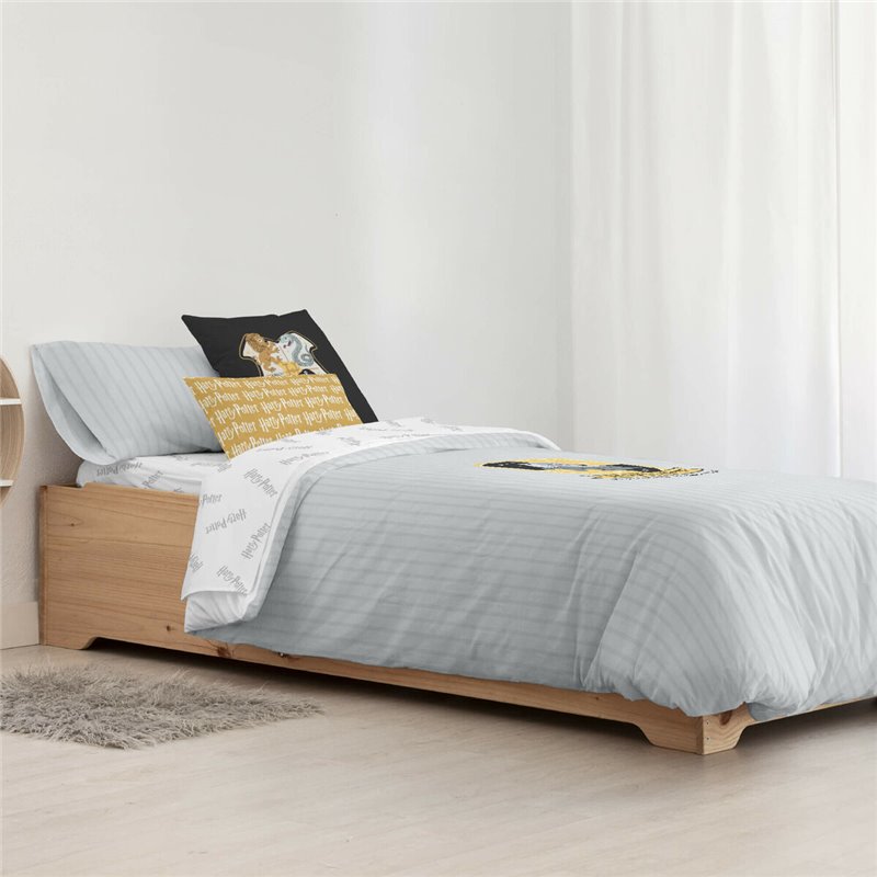 Image secondaire de Housse de Couette Harry Potter Hufflepuff Sweet Multicouleur 175 Fils 140 x 200 cm Lit 1 personne