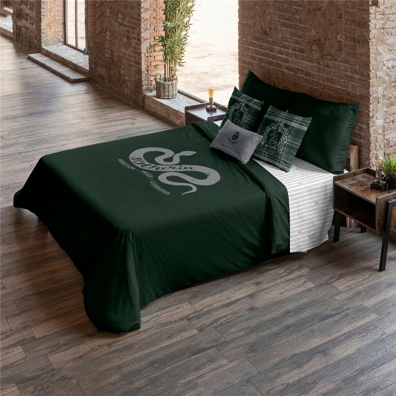 Image secondaire de Housse de Couette Harry Potter Slytherin Value Multicouleur 175 Fils 220 x 220 cm Lit 2 persones