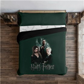 Housse de Couette Harry Potter Death Eaters Multicouleur 220 x 220 cm 