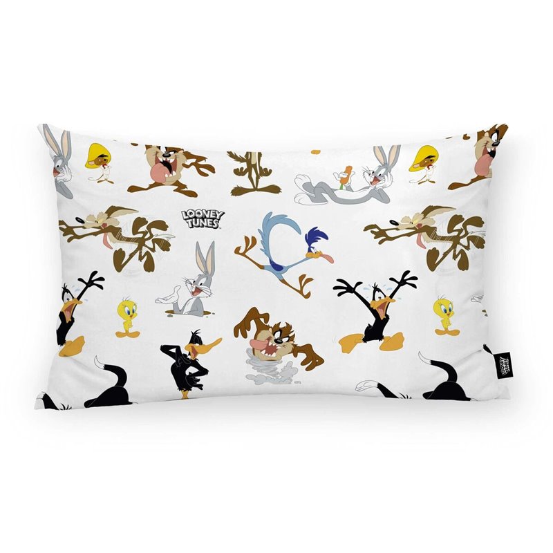 Housse de coussin Looney Tunes Looney Characters C Blanc Multicouleur 30 x 50 cm