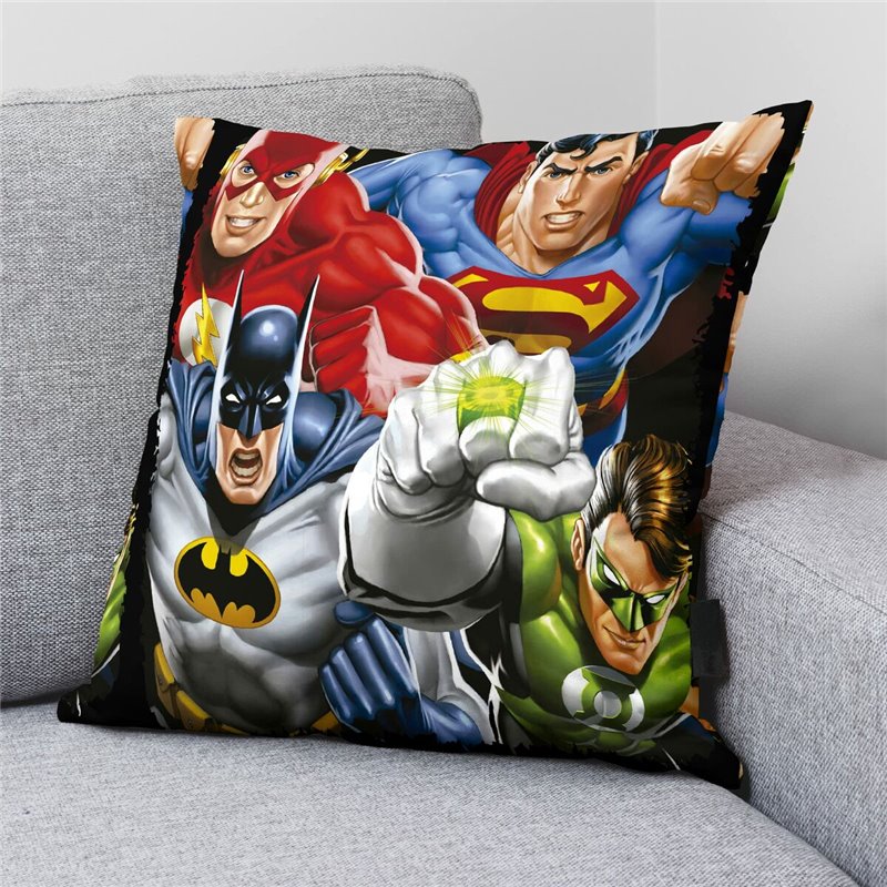 Image secondaire de Housse de coussin Justice League Action Multicouleur 45 x 45 cm