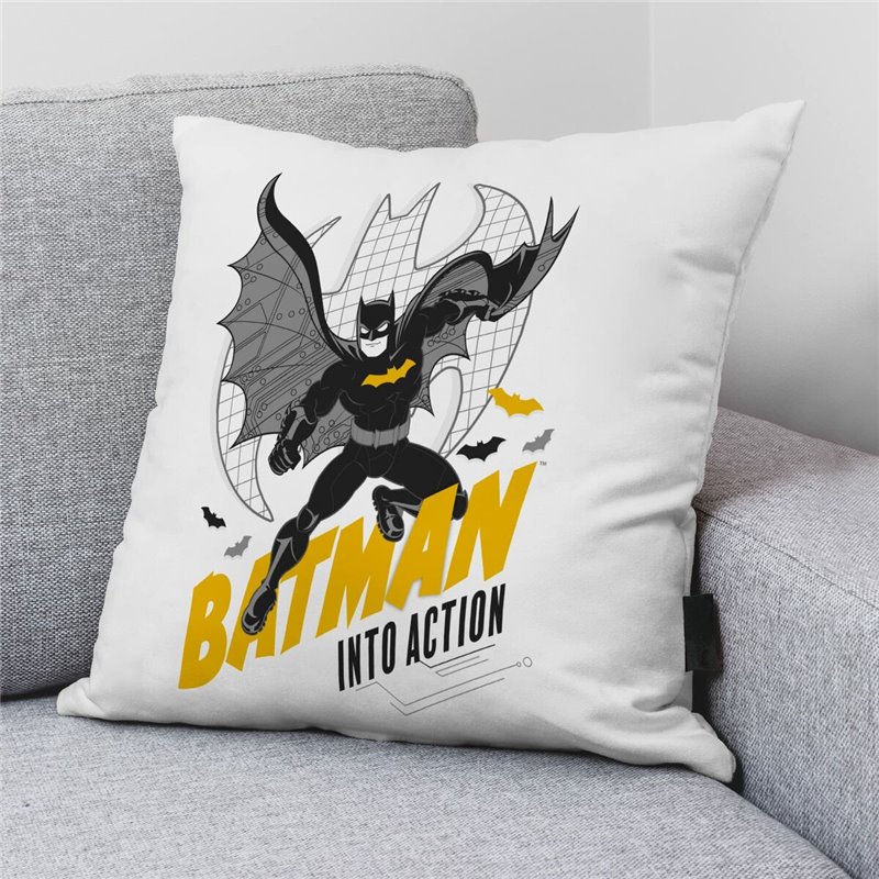 Image secondaire de Housse de coussin Batman Batman Comix 1B Blanc Multicouleur 45 x 45 cm