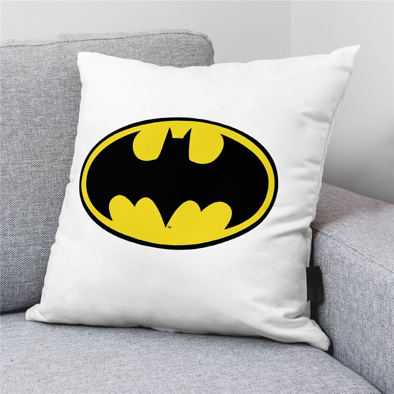 Image secondaire de Housse de coussin Batman Batman White A Blanc Multicouleur 45 x 45 cm