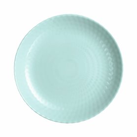 Assiette plate Luminarc Pampille Turquoise verre (Ø 25 cm)