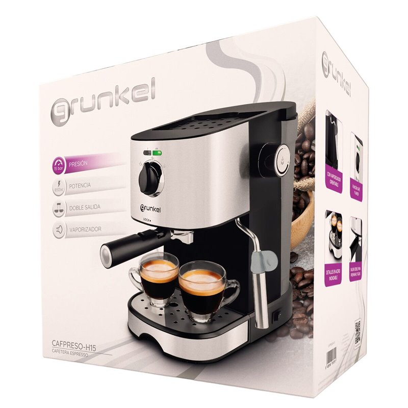 Image secondaire de Cafetière goutte à goutte Grunkel Argenté 850 W 1 L