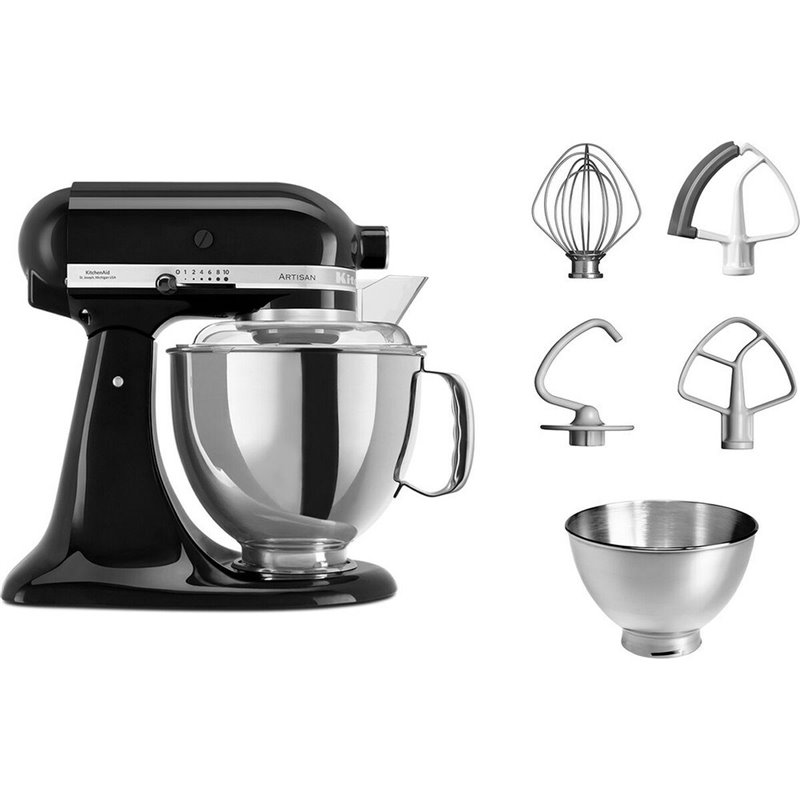 Image secondaire de Kitchenaid Artisan robot de cuisine 300 W 4,8 L Noir