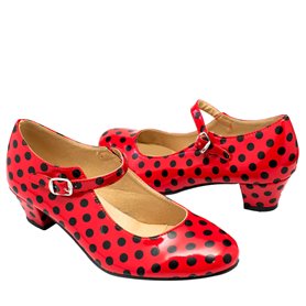 Chaussures de Flamenco pour Femmes 80171-RDBL35 35