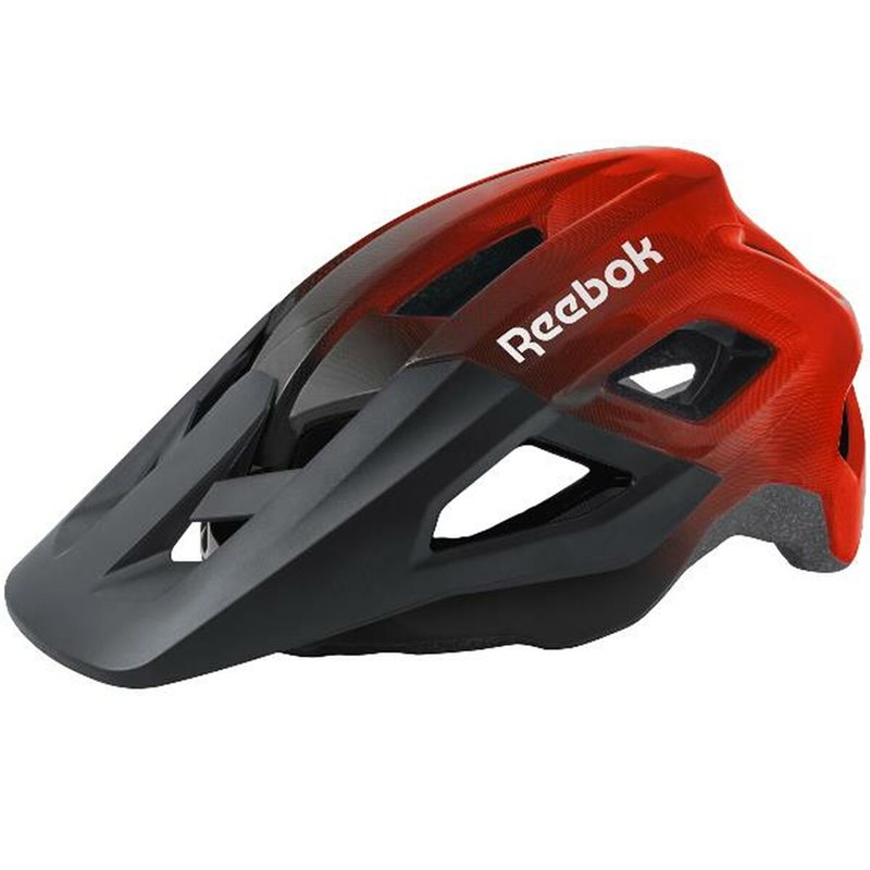 Image secondaire de Casque de Cyclisme pour Adultes Reebok Noir Rouge Visière