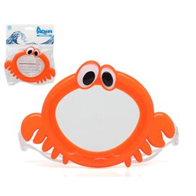 Masque de plongée Orange Crabe