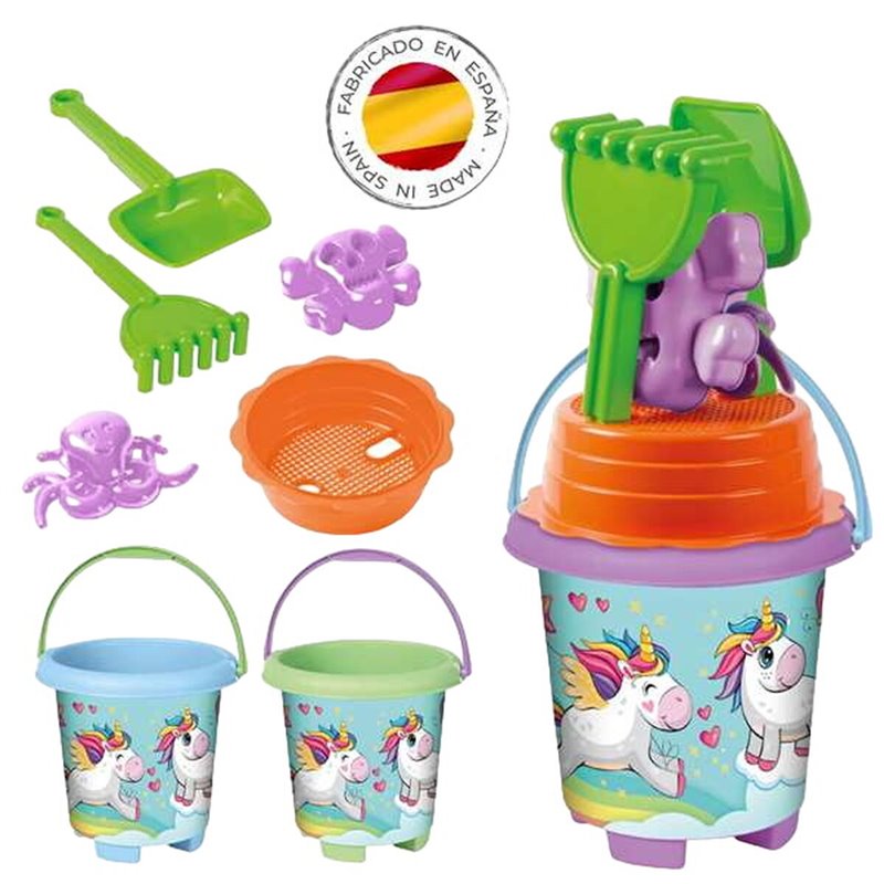 Image secondaire de Set de jouets de plage Juinsa Licorne 20 x 41 cm