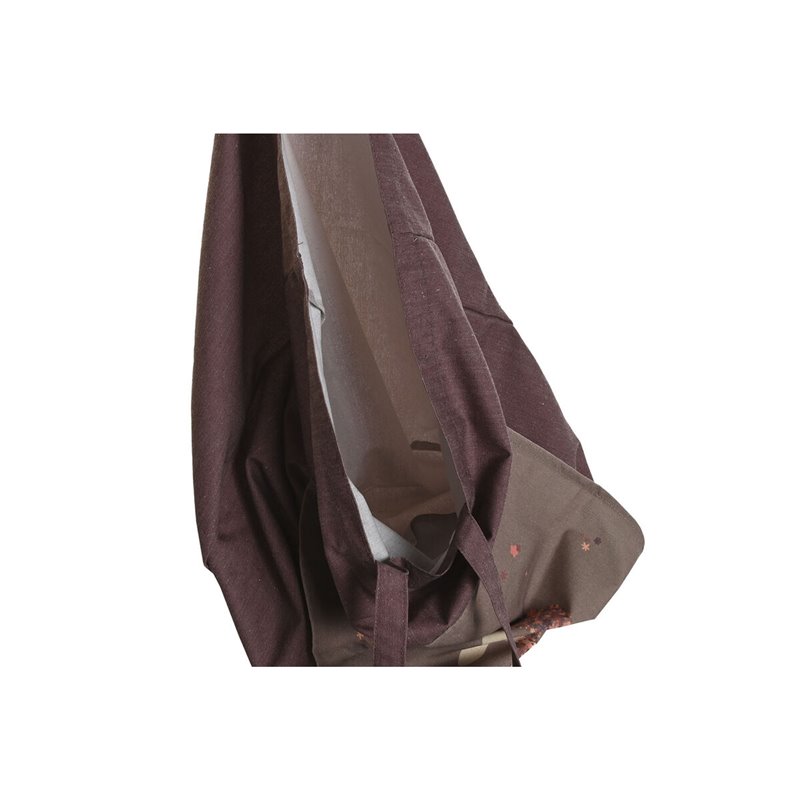 Image secondaire de Sac en toile DKD Home Decor Marron Vert Bordeaux Toile 68 x 30 x 55 cm (3 Unités)