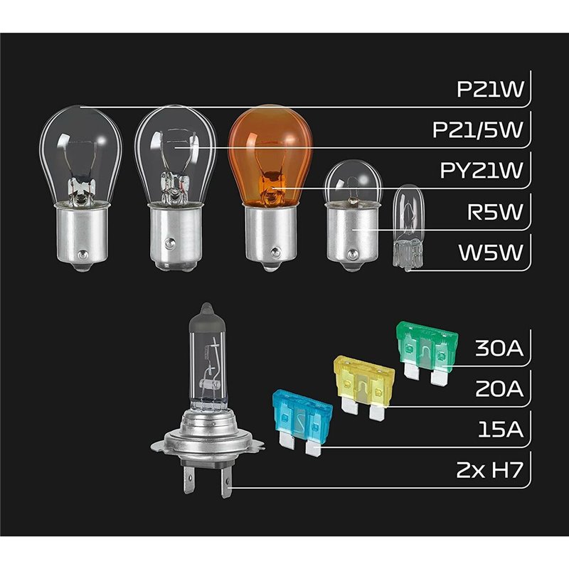 Image secondaire de Kit de remplacement des ampoules halogènes FORMULA 1 SB700 10 Pièces H7