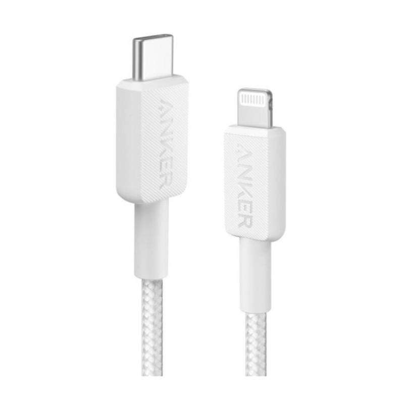 Anker A81B5G21 câble Lightning 0,9 m Blanc