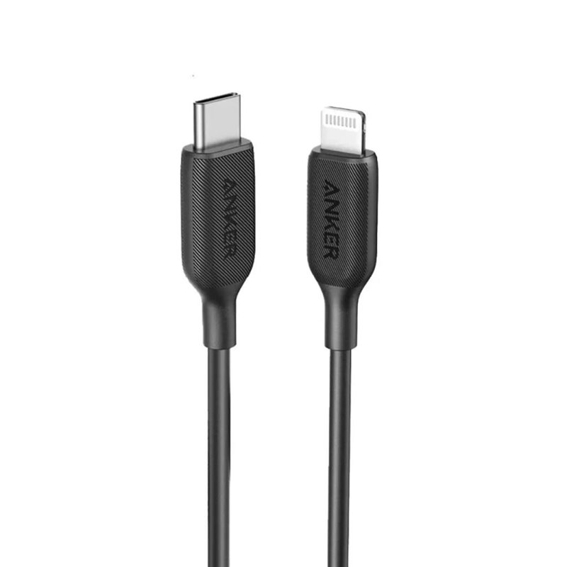 Anker A81B6G11 câble Lightning 1,8 m Noir