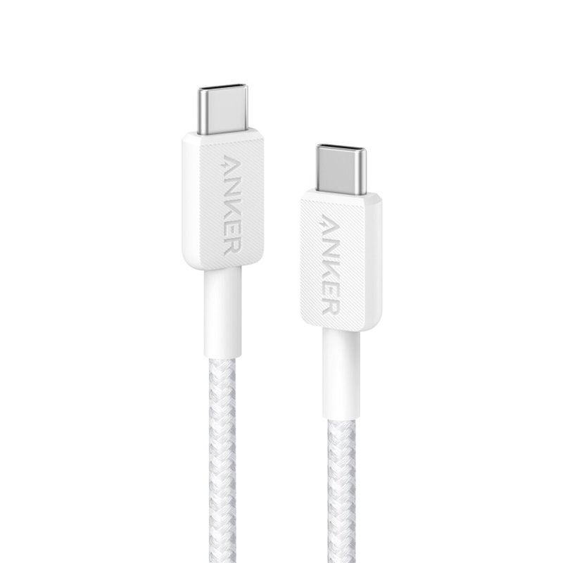 Anker A81F5G21 câble USB 0,9 m USB C Blanc