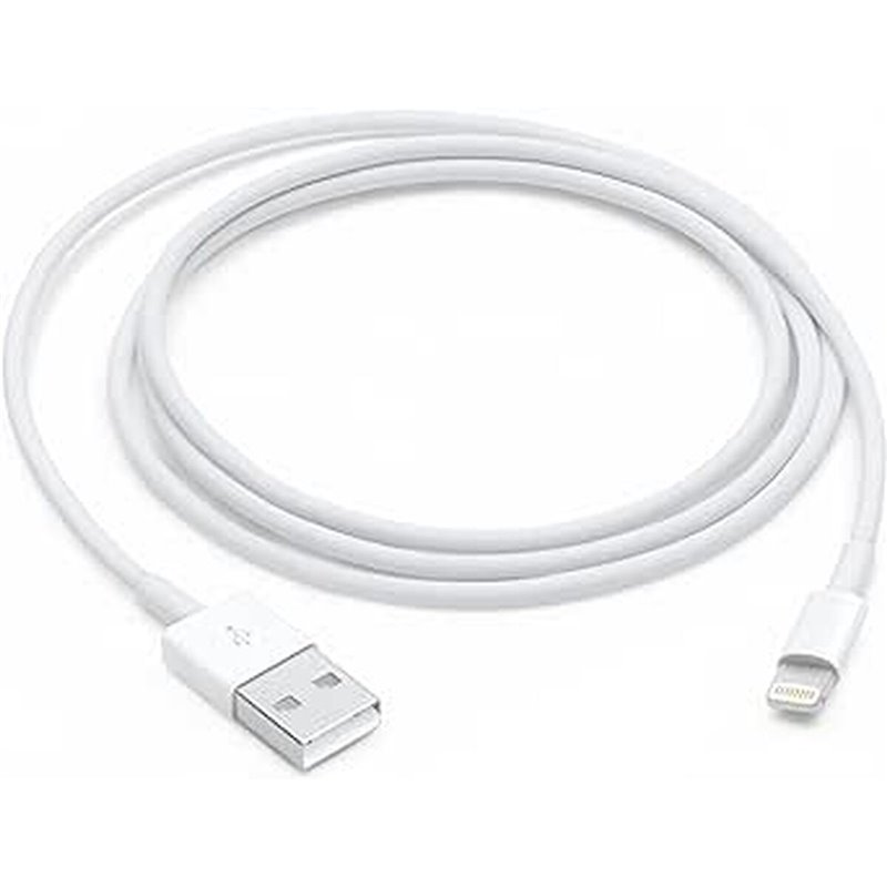 Câble USB vers Lightning Apple MUQW3ZM/A Blanc 1 m (1 Unité)