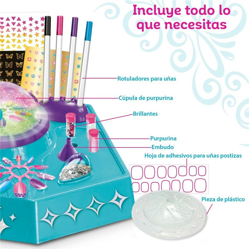 Image secondaire de Set de Manucure Cra-Z-Art Shimmer 'n Sparkle 36 x 11 x 27 cm 4 Unités Enfant