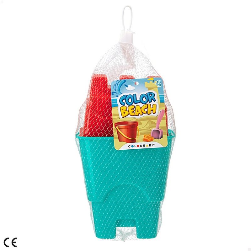 Image secondaire de Set de jouets de plage Colorbaby 3 Pièces (24 Unités)