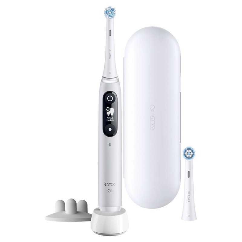 Image secondaire de Oral-B iO 6S Adulte Brosse à dents vibrante Gris, Blanc