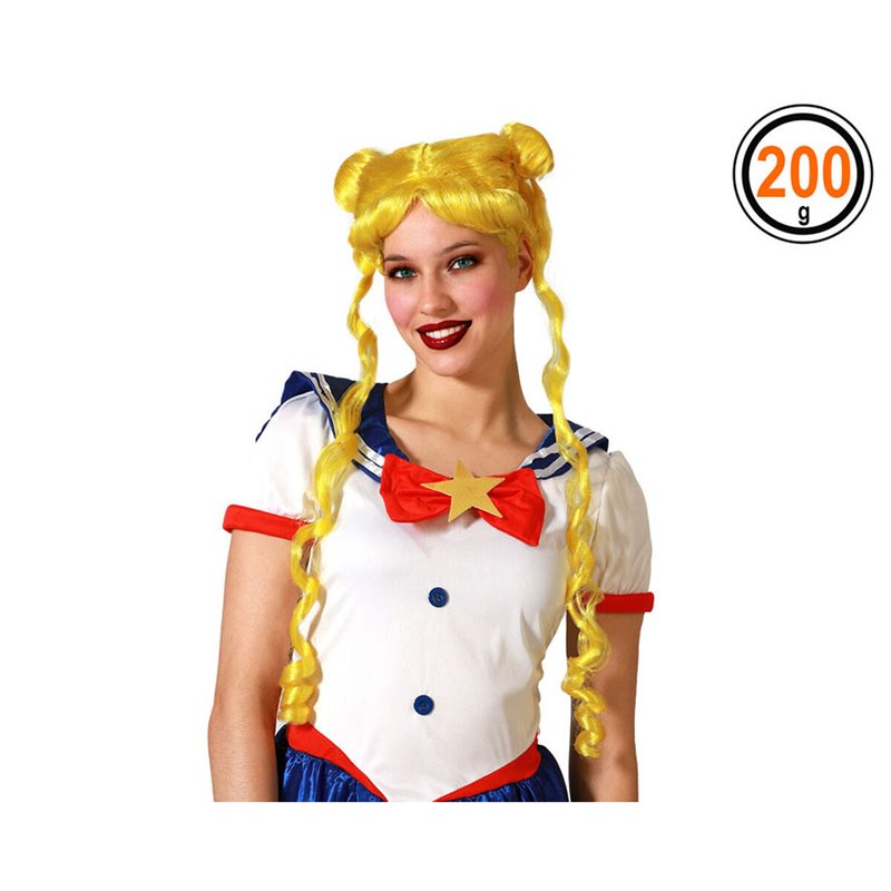 Image secondaire de Perruque Blonde Sailor Moon