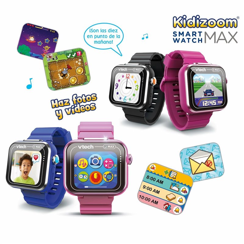 Image secondaire de Montre Enfant Vtech Kidizoom Smartwatch Max 256 MB Interactif Bleu