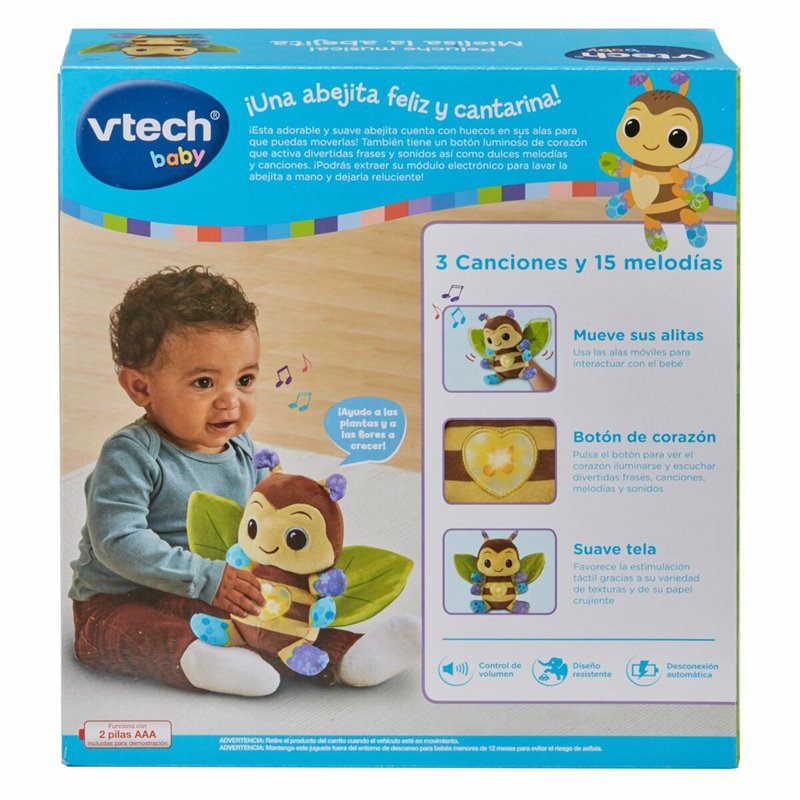 Image secondaire de Peluche sonore Vtech Mielisa Abeille 22,5 x 11,6 x 24,1 cm