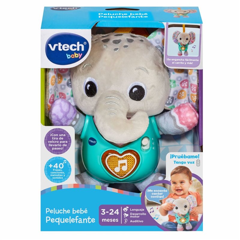 Image secondaire de Peluche sonore Vtech Eléphant 15 x 8,9 x 19,1 cm