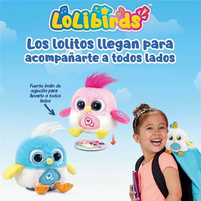 Image secondaire de Peluche sonore Vtech Lolibirds Lolito Bleu