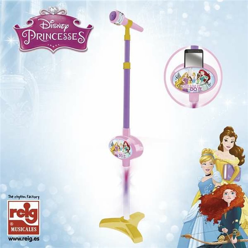 Image secondaire de Microphone jouet Disney Princess à pied MP3