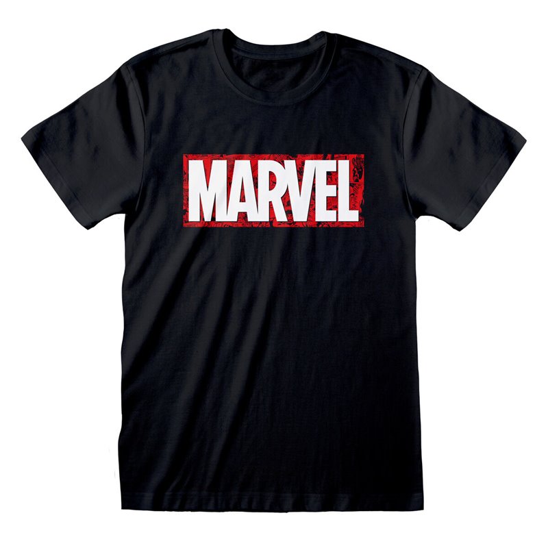 T-Shirt à manches courtes unisex Marvel Noir