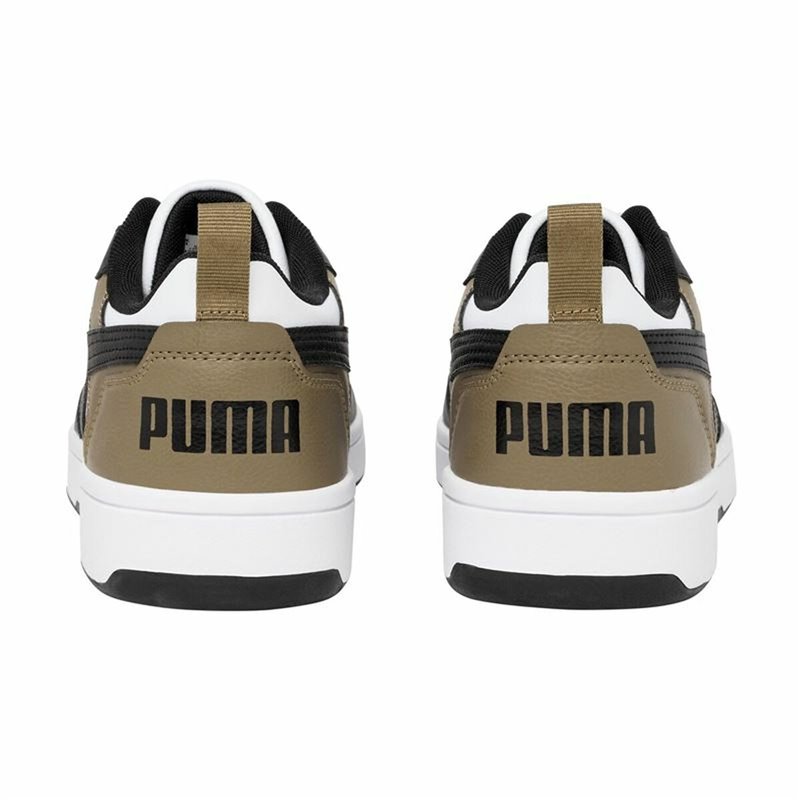 Image secondaire de Chaussures de Sport pour Homme Puma Rebound V6 Low Blanc Marron