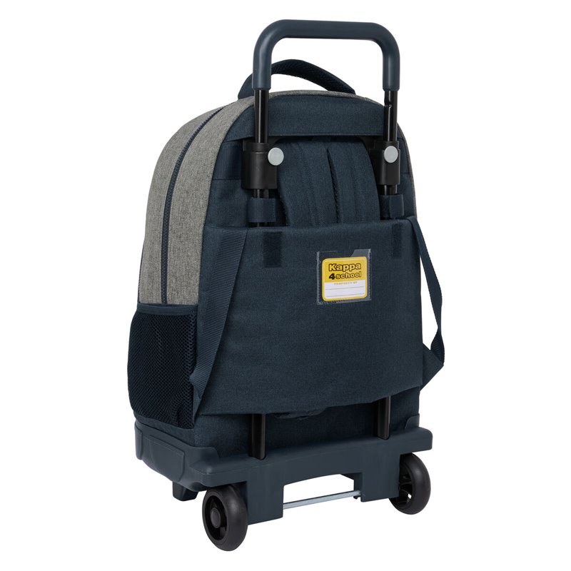 Image secondaire de Cartable à roulettes Kappa Dark navy Gris Blue marine 33 X 45 X 22 cm