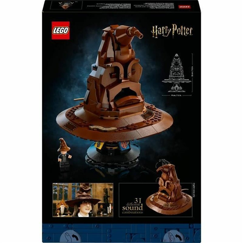 Set de construction Lego Harry Potter 76429 The Sorting Hat that Talks Multicouleur