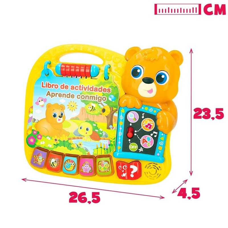 Image secondaire de Livre interactif pour enfants Winfun 26,5 x 4,5 x 23,5 cm ES (4 Unités)