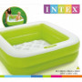 INTEX Piscine gonflable enfant / bébé pataugeoire Carree 24,99 €
